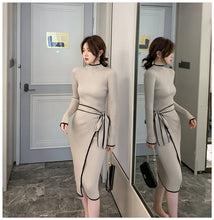 Load image into Gallery viewer, SOPHIA Women's Bandage Knitted Dress