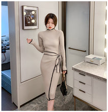 Load image into Gallery viewer, SOPHIA Women's Bandage Knitted Dress