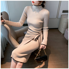 Load image into Gallery viewer, SOPHIA Women's Bandage Knitted Dress