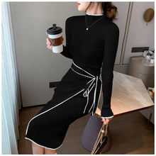 Load image into Gallery viewer, SOPHIA Women's Bandage Knitted Dress