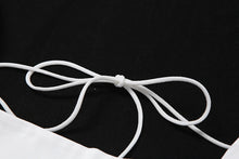 Load image into Gallery viewer, TALULA Mini Dress Features Backless Lace-Up Closures and Puffed Sleeves for a Modern Look - Bali Lumbung