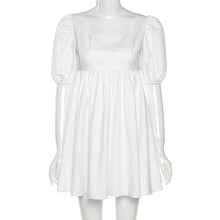 Load image into Gallery viewer, TALULA Mini Dress Features Backless Lace-Up Closures and Puffed Sleeves for a Modern Look - Bali Lumbung