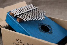 Laden Sie das Bild in den Galerie-Viewer, PUK #1 17 Keys Bull Kalimba Thumb Piano Mahogany Body Musical Instrument - Bali Lumbung
