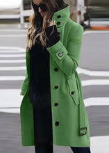 Load image into Gallery viewer, RITA Single Breasted Coat: Warm and Stylish Outerwear for Autumn and Winter