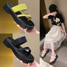 Load image into Gallery viewer, THEA #2 Women's Platform Wedges Slip-on Sandals