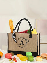 Load image into Gallery viewer, IOKE #1 A to Z Initials A to Z, Bohemian Style Summer Tote Bag