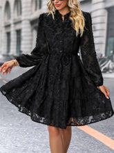 Indlæs billede til gallerivisning BREE Elegant Flare Sleeves Chiffon Mini Dress