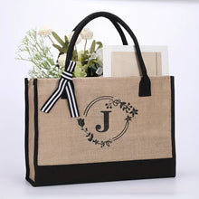 Load image into Gallery viewer, IOKE #1 A to Z Initials A to Z, Bohemian Style Summer Tote Bag