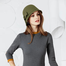 Load image into Gallery viewer, PEPPA Bowler Fedora Cloche Top Hat with Stylish Bowknot