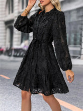 Indlæs billede til gallerivisning BREE Elegant Flare Sleeves Chiffon Mini Dress