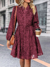 Indlæs billede til gallerivisning BREE Elegant Flare Sleeves Chiffon Mini Dress