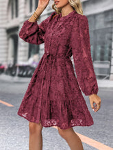 Indlæs billede til gallerivisning BREE Elegant Flare Sleeves Chiffon Mini Dress