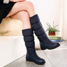 Load image into Gallery viewer, KAI Puffed Warm Thick Fur Plus Lining Knee High Boots - Bali Lumbung