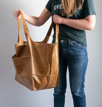 Load image into Gallery viewer, RACHIE Casual Soft Large Tote Designer Shoulder Bag - Bali Lumbung