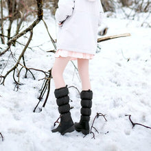 Load image into Gallery viewer, KAI Puffed Warm Thick Fur Plus Lining Knee High Boots - Bali Lumbung