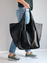 Load image into Gallery viewer, RACHIE Casual Soft Large Tote Designer Shoulder Bag - Bali Lumbung