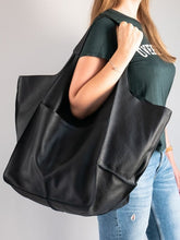 Load image into Gallery viewer, RACHIE Casual Soft Large Tote Designer Shoulder Bag - Bali Lumbung