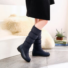 Load image into Gallery viewer, KAI Puffed Warm Thick Fur Plus Lining Knee High Boots - Bali Lumbung