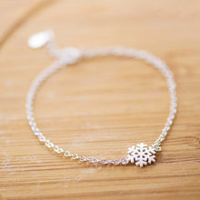 Load image into Gallery viewer, RIA Winter Snowflake Silver Bracelets - Bali Lumbung
