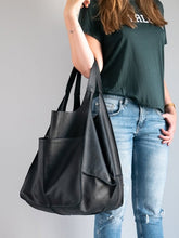 Load image into Gallery viewer, RACHIE Casual Soft Large Tote Designer Shoulder Bag - Bali Lumbung
