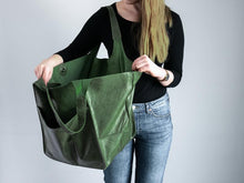 Load image into Gallery viewer, RACHIE Casual Soft Large Tote Designer Shoulder Bag - Bali Lumbung