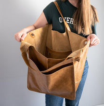Load image into Gallery viewer, RACHIE Casual Soft Large Tote Designer Shoulder Bag - Bali Lumbung
