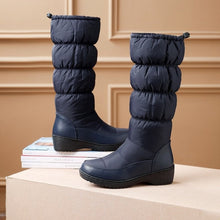 Load image into Gallery viewer, KAI Puffed Warm Thick Fur Plus Lining Knee High Boots - Bali Lumbung