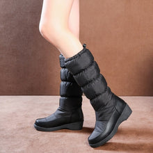 Load image into Gallery viewer, KAI Puffed Warm Thick Fur Plus Lining Knee High Boots - Bali Lumbung