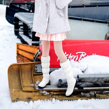 Load image into Gallery viewer, KAI Puffed Warm Thick Fur Plus Lining Knee High Boots - Bali Lumbung