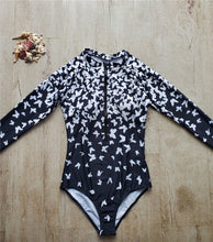 Load image into Gallery viewer, WAIOLA One Piece Colorblock Mesh Long Sleeves Monokini Swimwear - Bali Lumbung