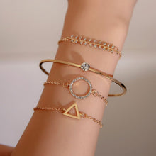 Load image into Gallery viewer, CASS Triangle Crystal Layer Bracelet Set - Bali Lumbung