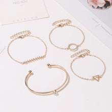 Load image into Gallery viewer, CASS Triangle Crystal Layer Bracelet Set - Bali Lumbung