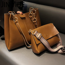 Afbeelding in Gallery-weergave laden, ODIT Women's 2 Piece Set Shoulder Crossbody Vegan Bag