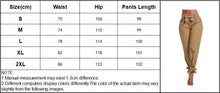 Load image into Gallery viewer, OMI Summer Solid Color Pants with Waist Belt Bowtie