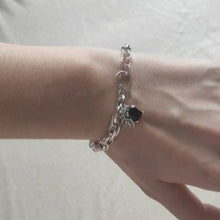 Load image into Gallery viewer, GRACE Sterling Silver Vintage Charm Chain Bracelets
