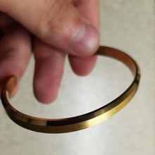 Load image into Gallery viewer, STEPH  Cuff Bangles Stainless Steel Unisex Bracelet - Bali Lumbung