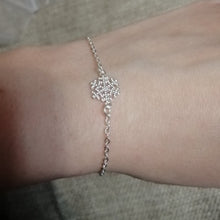 Load image into Gallery viewer, RIA Winter Snowflake Silver Bracelets - Bali Lumbung