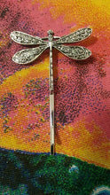 Afbeelding in Gallery-weergave laden, POLY Elegant Vintage Silver Dragonfly Hairpins - Bali Lumbung