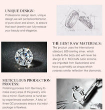 Load image into Gallery viewer, LAUT Sterling Silver Cubic Zirconia Wedding Engagement Rings