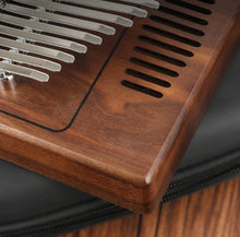 Load image into Gallery viewer, PUK #2 Thumb Piano 17 Tones Walnut Body Kalimba Musical Instrument Set