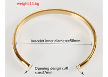 Load image into Gallery viewer, STEPH  Cuff Bangles Stainless Steel Unisex Bracelet - Bali Lumbung