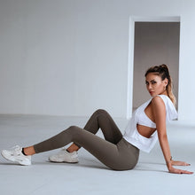 Afbeelding in Gallery-weergave laden, DIO Sports Top Hooded Sleeveless Fitness or Yoga Tank Activewear - Bali Lumbung