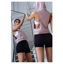 Afbeelding in Gallery-weergave laden, DIO Sports Top Hooded Sleeveless Fitness or Yoga Tank Activewear - Bali Lumbung