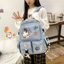 Load image into Gallery viewer, PEPPY #3 Waterproof Candy Color Backpack Set with Tiny Baby Cow