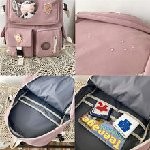 Load image into Gallery viewer, PEPPY #3 Waterproof Candy Color Backpack Set with Tiny Baby Cow