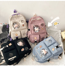Load image into Gallery viewer, PEPPY #3 Waterproof Candy Color Backpack Set with Tiny Baby Cow