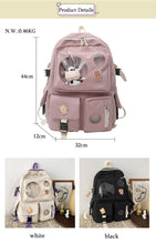 Load image into Gallery viewer, PEPPY #3 Waterproof Candy Color Backpack Set with Tiny Baby Cow