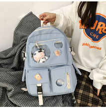 Load image into Gallery viewer, PEPPY #3 Waterproof Candy Color Backpack Set with Tiny Baby Cow