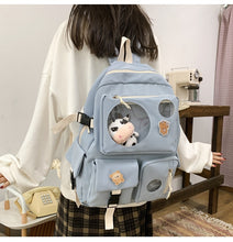 Load image into Gallery viewer, PEPPY #3 Waterproof Candy Color Backpack Set with Tiny Baby Cow