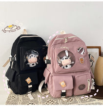 Load image into Gallery viewer, PEPPY #3 Waterproof Candy Color Backpack Set with Tiny Baby Cow